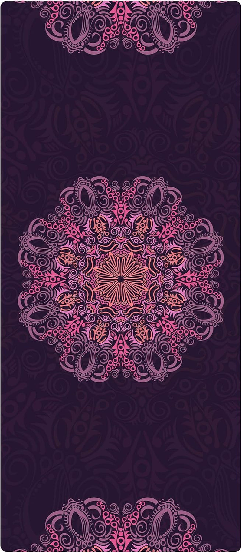 Suede TPE Yoga Mat High Density Non Slip Yoga Mats with Carrying Bag,72"X32" Extra Thick 8MM Exercise & Workout Mat for Yoga, Pilates and Fitness