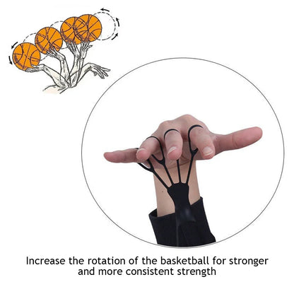 Basketball Shooting Aid - Silicone Training Equipment for Correct Shooting Posture and Grip Enhancement