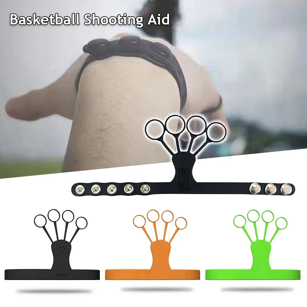 Basketball Shooting Aid - Silicone Training Equipment for Correct Shooting Posture and Grip Enhancement