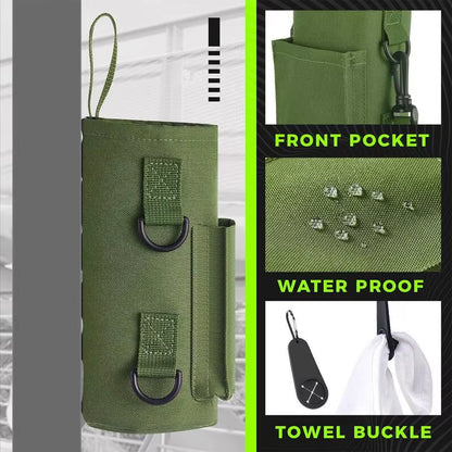Magnetic Sling Bag for Water Bottles - Non-Slip Portable Carrier for Gym Accessories