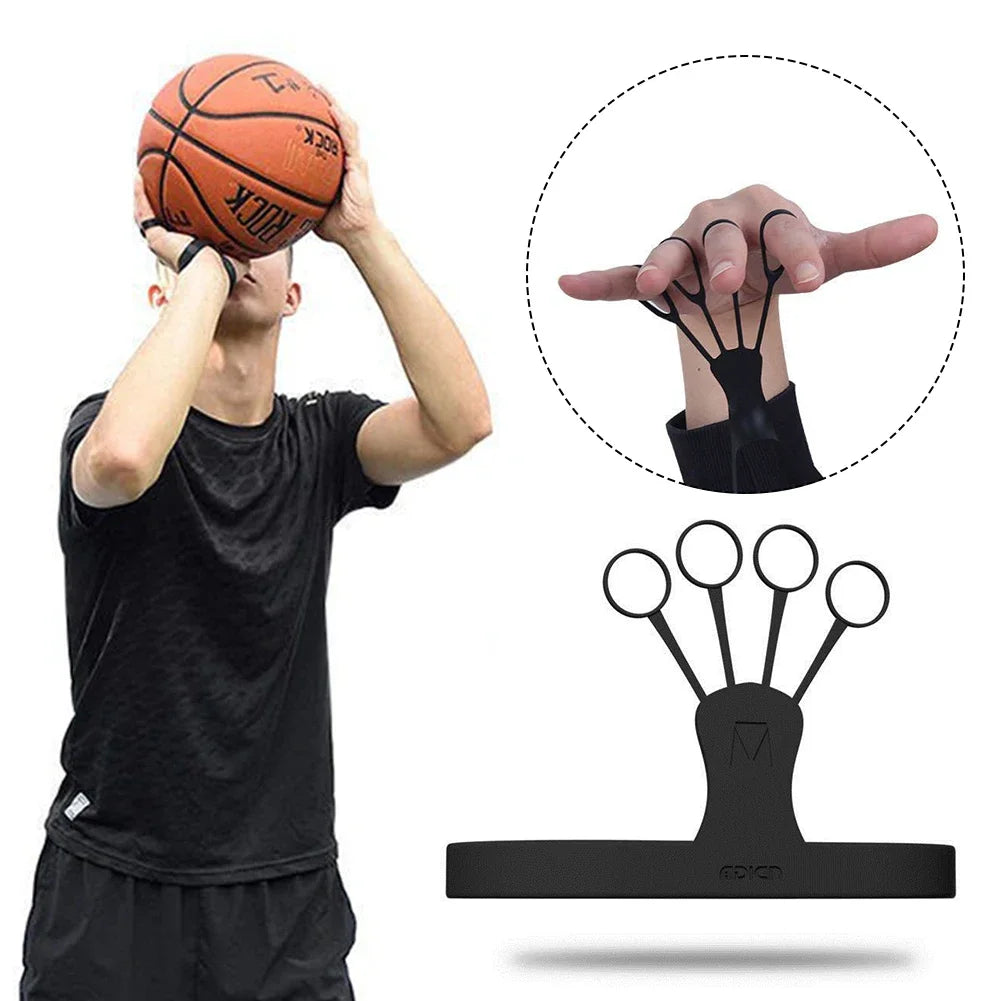 Basketball Shooting Aid - Silicone Training Equipment for Correct Shooting Posture and Grip Enhancement