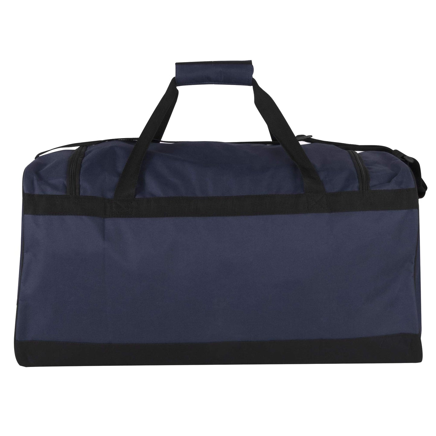 24 Inch 55 Liter Weekender Overnight Duffel Shoulder Bag for Men, Women, Teens, Gym, Travel, Sports and Recreation in Navy Blue